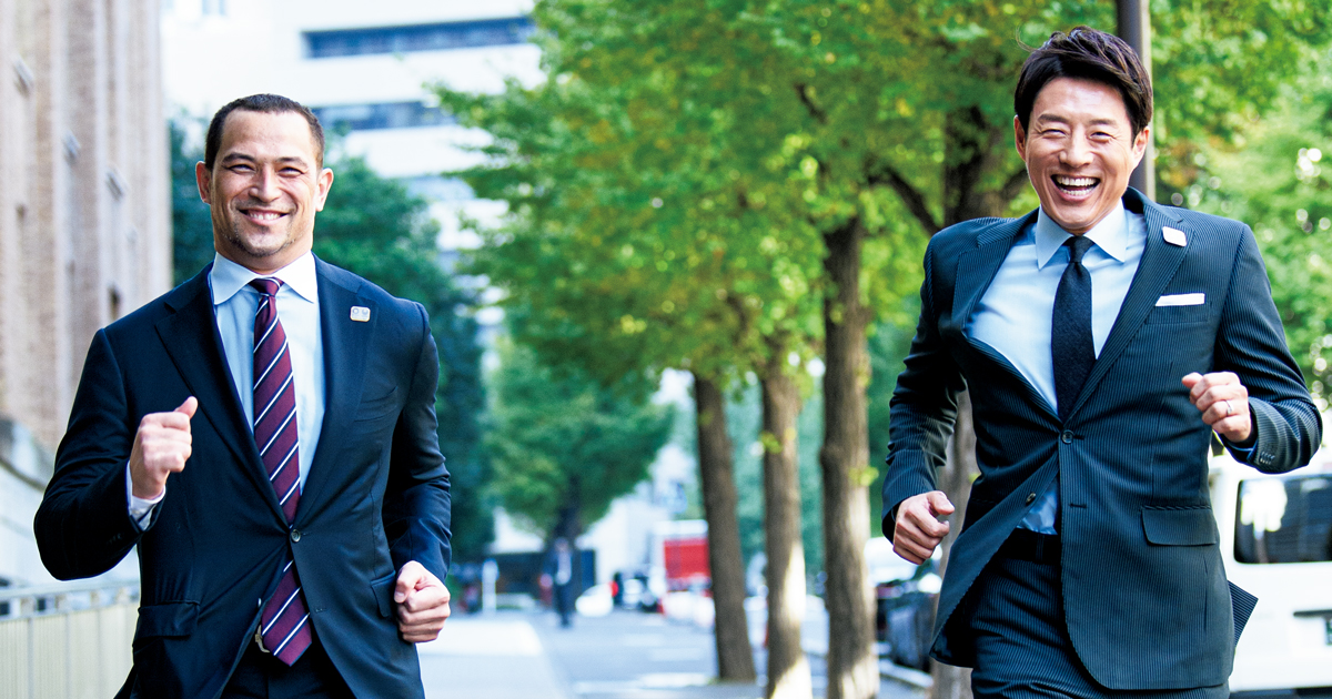 室伏広治さん×松岡修造さん「大切なのは体を動かすこと。みなさんに