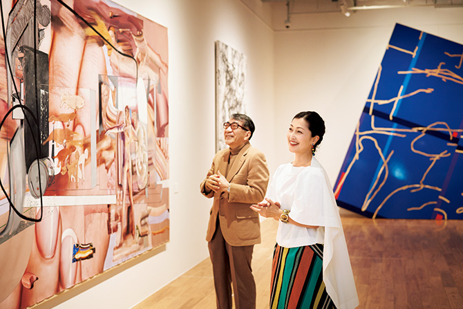 女優・鶴田真由さんと行く話題の現代アートスポット コレクターズ