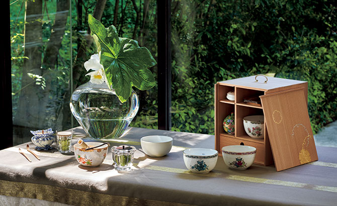 手作り 茶道具 青緑色のボウル 木製の箱付き 手作り 茶道具 青緑色のボウル 木製の箱付き （茶道具のおすすめ