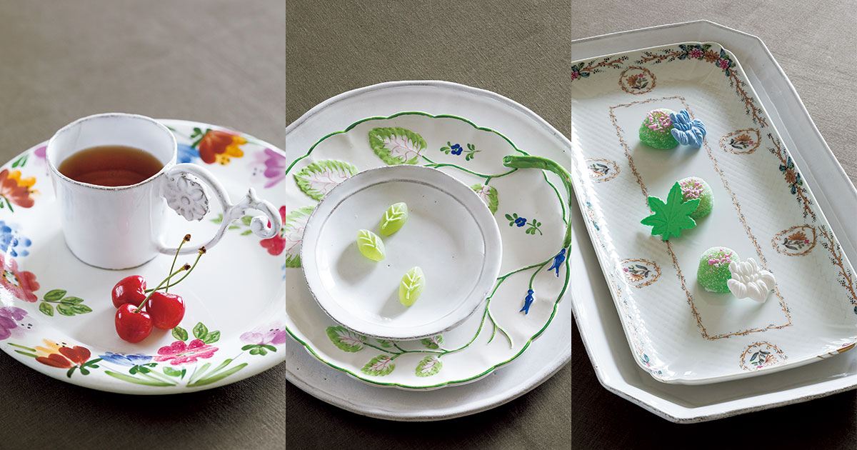 どんな器とも合わせやすい万能さが魅力。パリの白い陶器「アスティエ