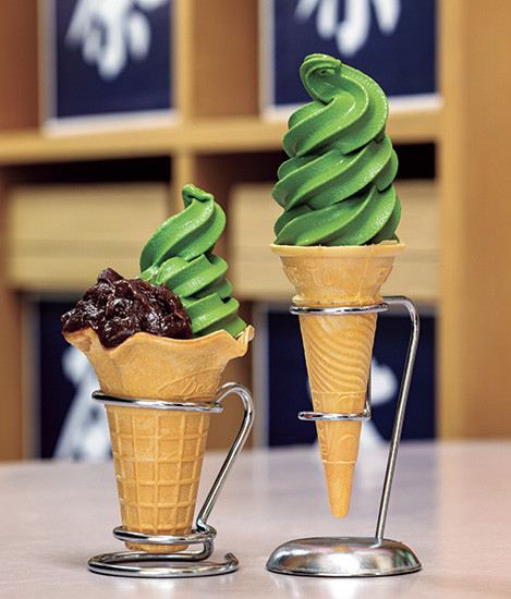 全国のお茶どころ対決！香りとうまみを楽しむ「抹茶ソフトクリーム
