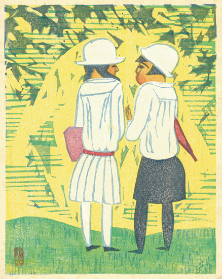 原画 油彩画 【待ちぼうけ】 jizo-statues-big.jpg