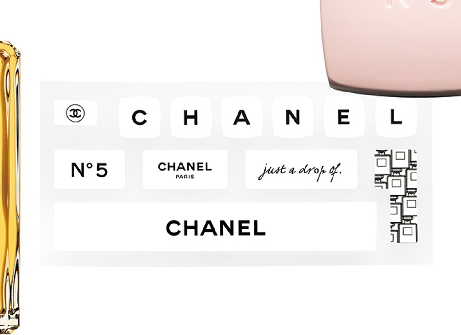 N°5 キーボード ステッカー