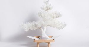 飾り紐を超えた“水引”のオブジェ。伝統の技が部屋をモダンに彩ります