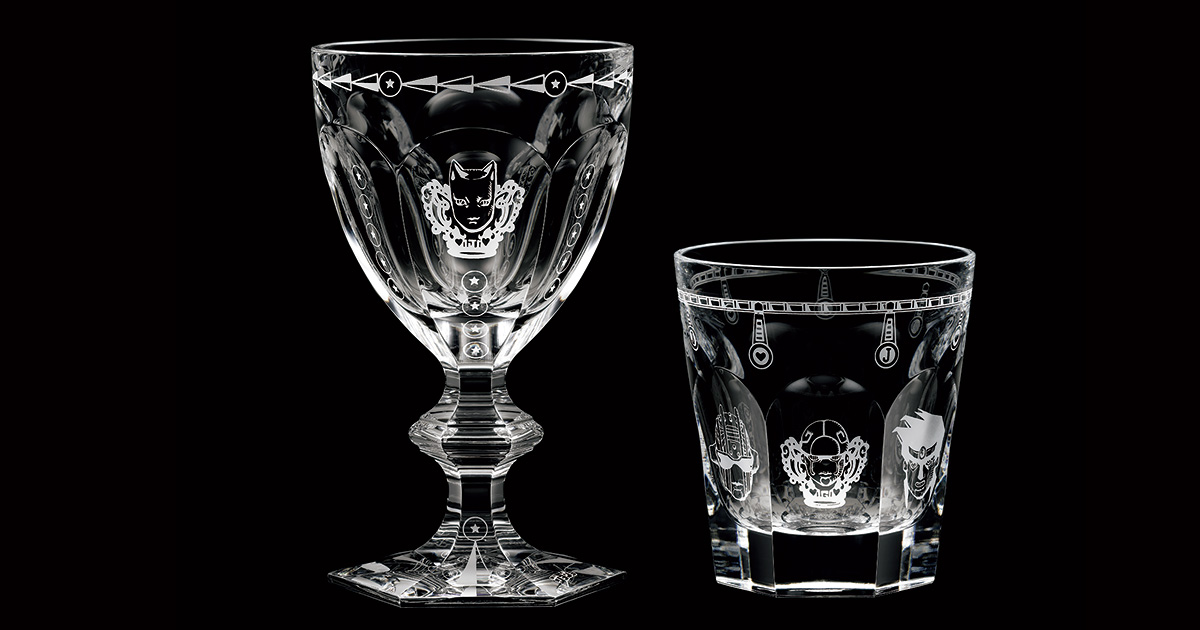 ジョジョの奇妙な冒険　グラス バカラ×『ジョジョの奇妙な冒険』が実現！ グラス「アルクール