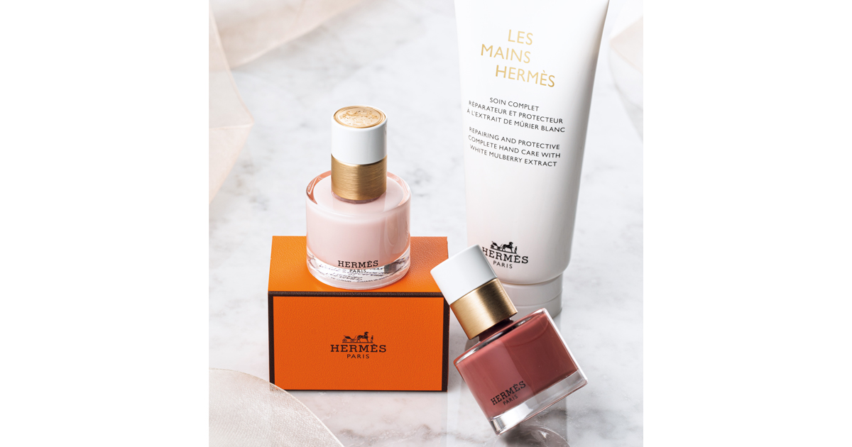 エルメス」のハンド＆ネイルケアアイテムで手もとから美しく