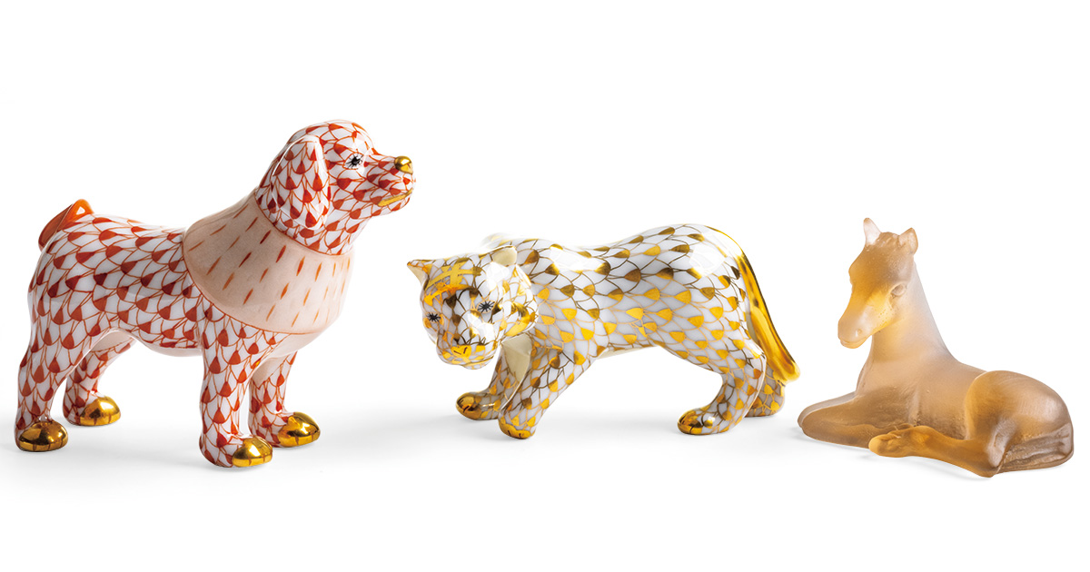 マイセン クリスタル犬 マイセンクリスタルグラス【猫のモチーフ