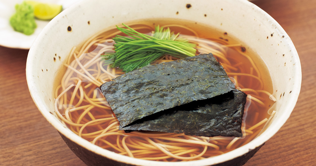 料理研究家・藤井 恵さんが選ぶ海苔「旭の海」。柔らかな口溶けを