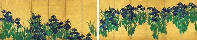 庭園のカキツバタも見頃！根津美術館で特別展「燕子花図屏風の茶会」開催中