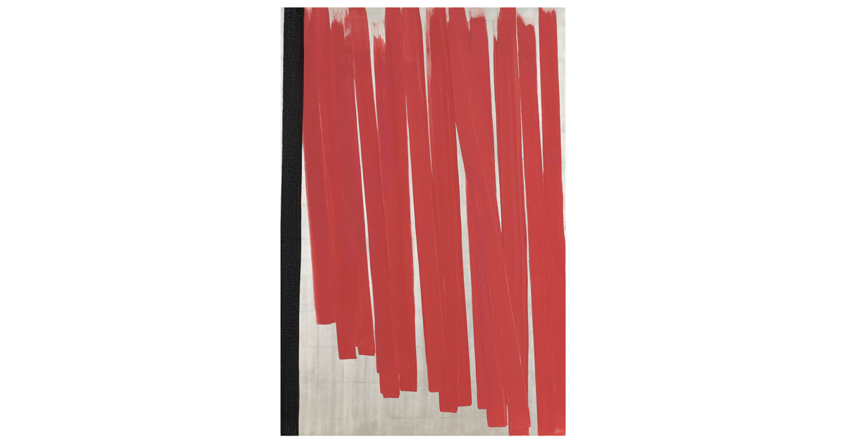 篠田桃紅展」が没後1年を経て開催。墨による独自の抽象表現、空間表現