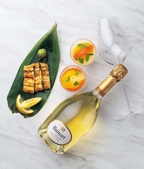 ブラン・ド・ブラン」×うなぎの白焼き。簡単おつまみで幸せな