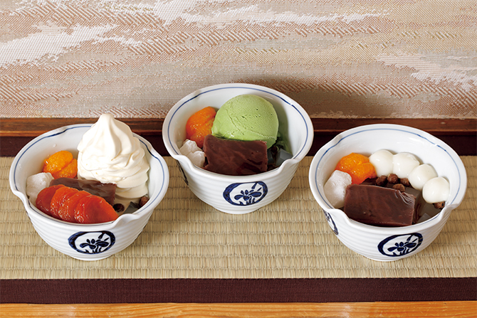 みはし 上野本店」の極上あんみつ。柔らかなこし餡に合う、考え抜かれ