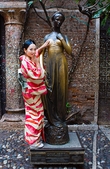 ロミオとジュリエットで知られる愛の都、イタリア・ヴェローナへ