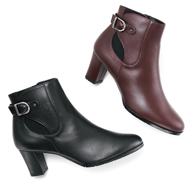 (美品）銀座ヨシノヤ　アンクルブーツ トラッドで端正な見栄えと快適さを叶える「銀座ヨシノヤ」のアンクルブーツ