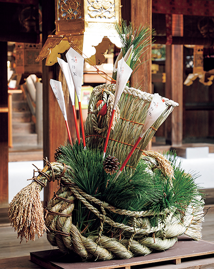 日本一立派な上賀茂神社の「運を開く宝船」。吉田裕彦さんの宝船づくり