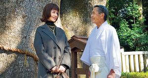 “奇跡のよう、御利益がありそうです”。大地真央さん 古事記ゆかりの地を巡る