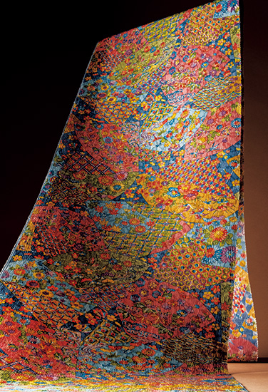 松本幸四郎夫人・藤間園子さんが案内する「江戸更紗」の魅力。恵まれた