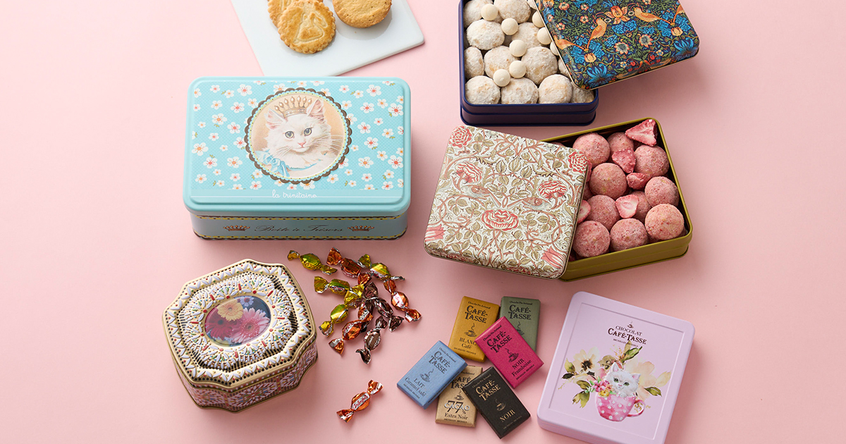 春よ来い～可愛い缶に注目！ コレクションしたい「ロイヤル」気分の缶