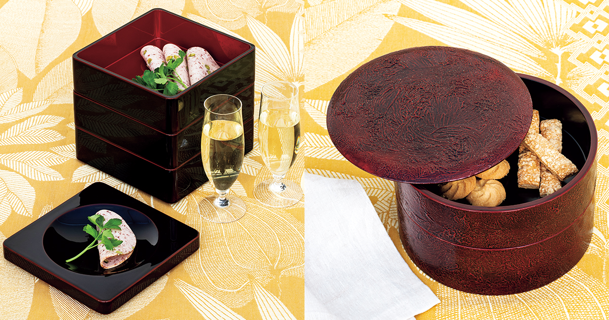 漆器に秘められた抗菌作用を生かして。普段使いにも活躍する重箱に注目！