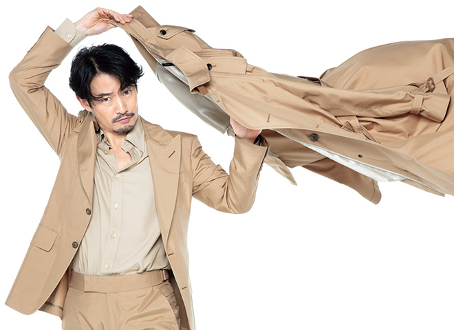 竹野内豊さんが魅せる、春夏最新コレクション「20数年ぶりに篠山