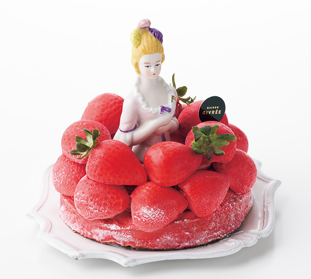 メゾンジブレー×家庭画報 日本のいちごを満喫するアイスケーキ“いちご