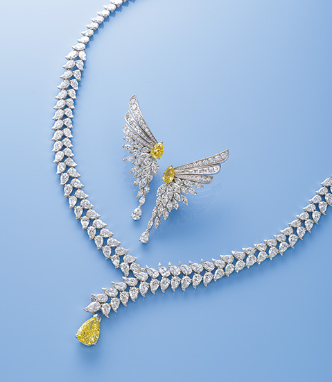 鮮明な色の対比に美しさが宿る「ピアジェ」のダイヤモンドジュエリー