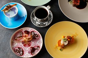 モダンな有田焼を世界に発信する 「アリタポーセリンラボ」とホテル雅叙園東京の、雅でおいしいコラボレーション