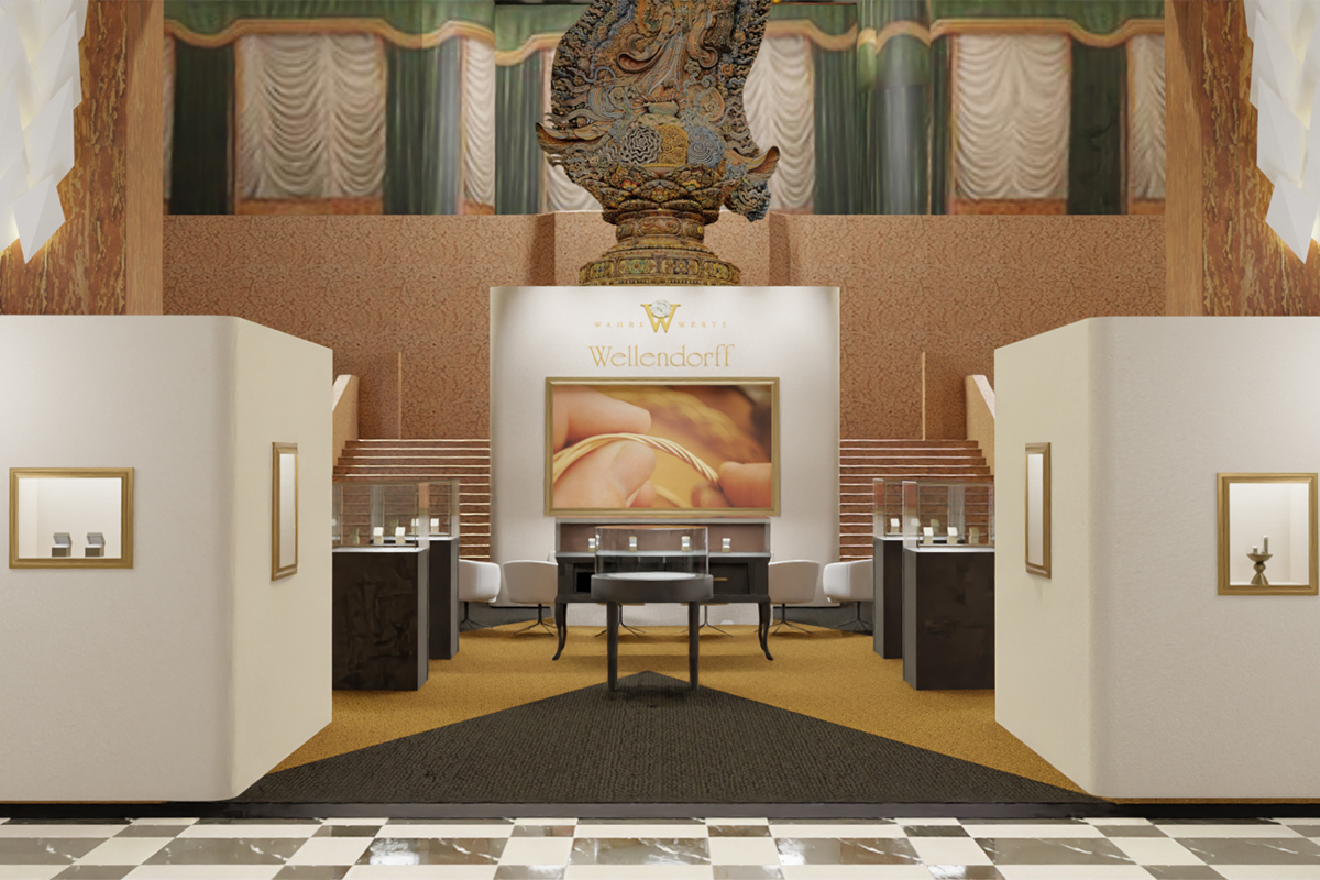 ウェレンドルフ Wellendorff ブラウン アクセサリーケース