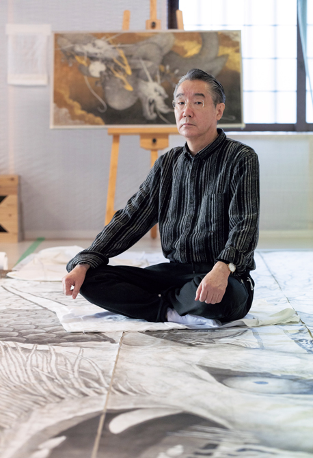 手塚雄二・龍を描く 第1回】創建400年東叡山寛永寺に天井絵を奉納