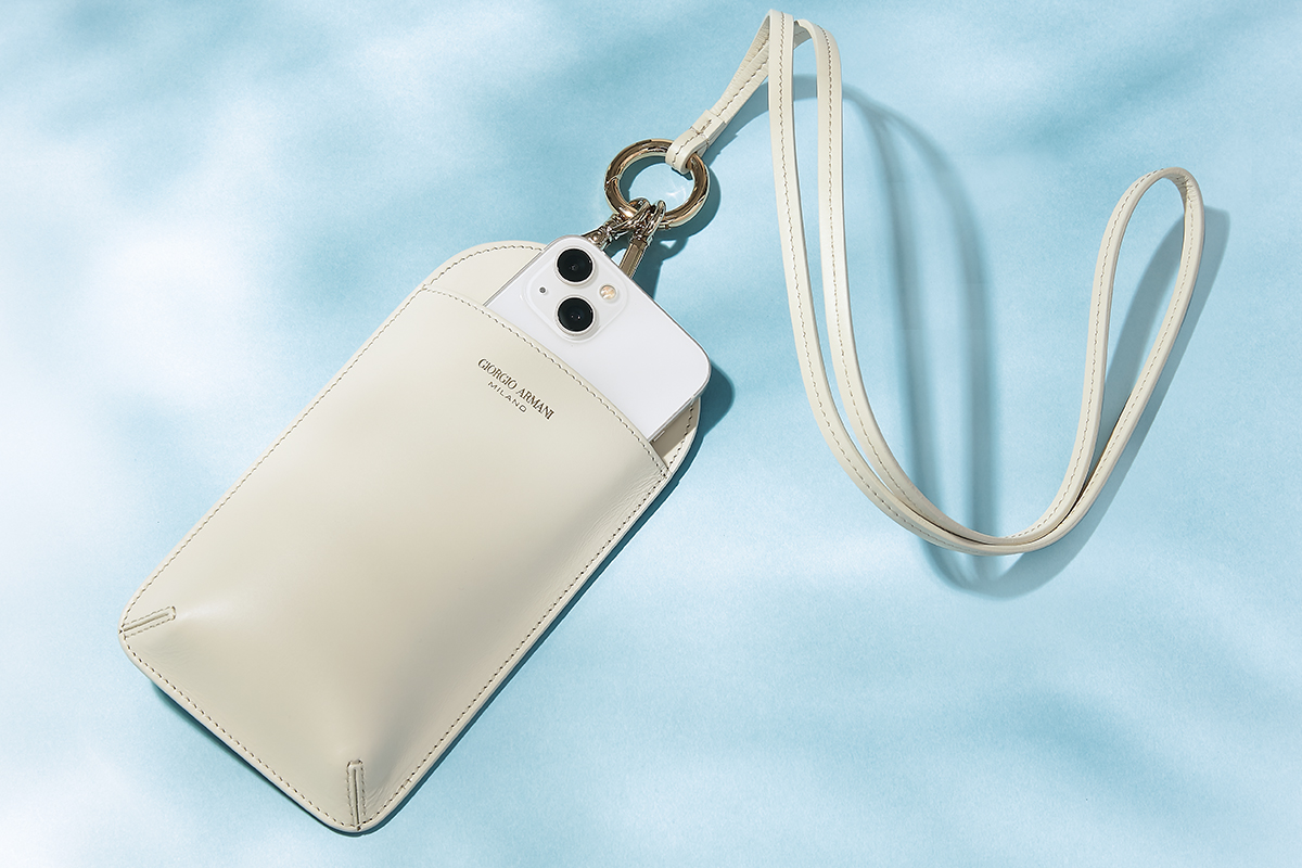 未使用品 GIORGIO ARMANI ジョルジオアルマーニ ガジェットケース 未