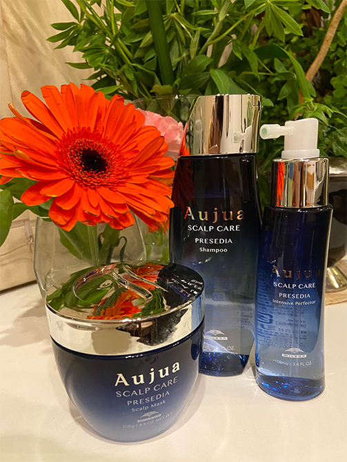 分け目や、つむじの悩みに。オージュア歴3年の愛用者が「頭皮ケア」の