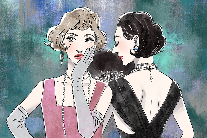 桜沢エリカ　複製原画 6月12日スタート！ 新連載マンガ「パリ 1921──蠍座の女と獅子座の女