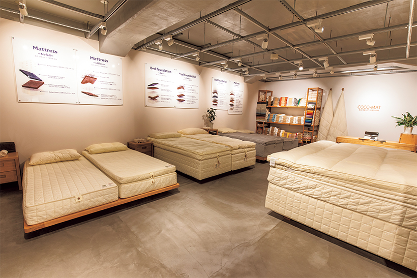 金属バネを使わない、環境にも体にも優しい注目のマットレスブランド
