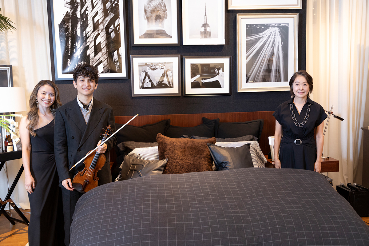 視覚から聴覚から──クラシックに浸る夜。「ラルフ ローレン ホーム