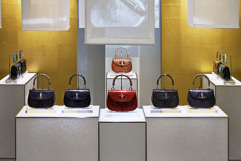 グッチ日本上陸60周年を記念する企画展「BAMBOO 1947：THEN AND NOW