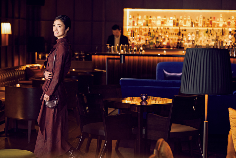 3322【上戸彩さん着用】ラルフローレン シルク・カシミヤ混 ネイティブ ガウン 3322【上戸彩さん着用】ラルフローレン シルク・カシミヤ混 ネイティブ