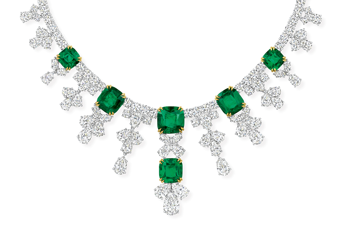 ハリー・ウィンストン」の最上の技が光るネックレス【家庭画報の