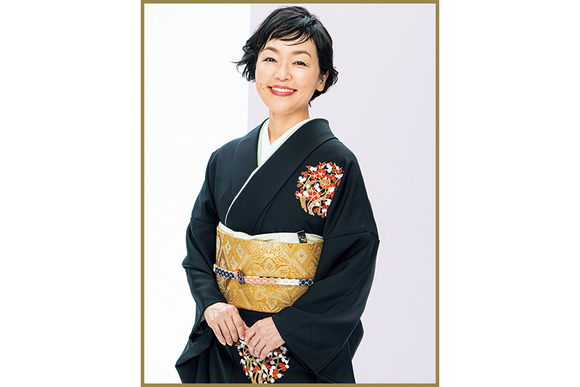 輝くひとのきもの正月】2025年で還暦を迎える小林聡美さん「日々の