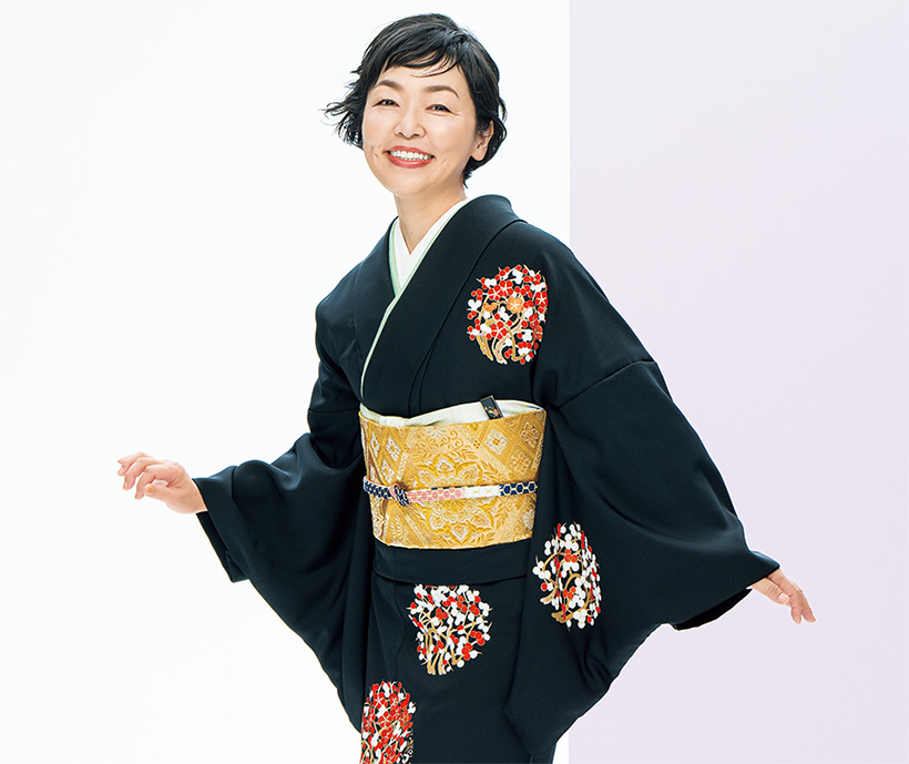 輝くひとのきもの正月】2025年で還暦を迎える小林聡美さん「日々の