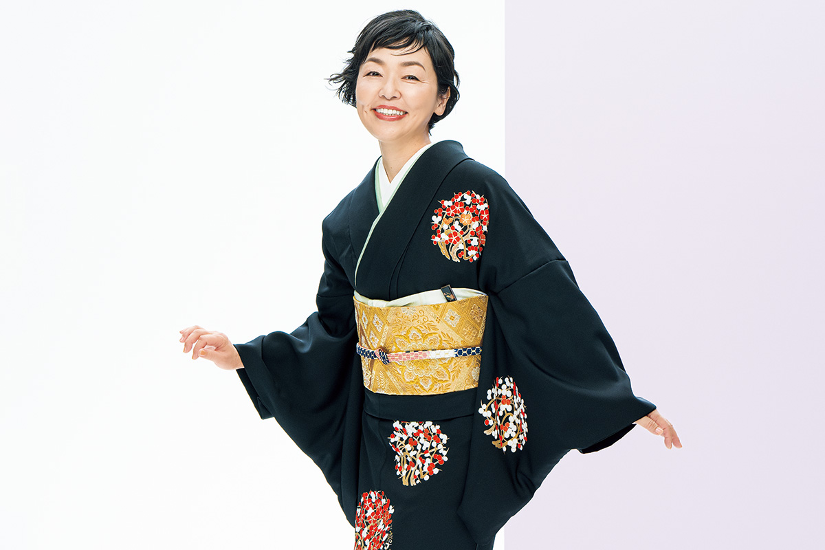 輝くひとのきもの正月】2025年で還暦を迎える小林聡美さん「日々の
