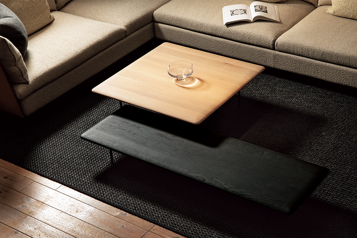 世界が注目する家具ブランド「リッツウェル」の曲面が美しいテーブル