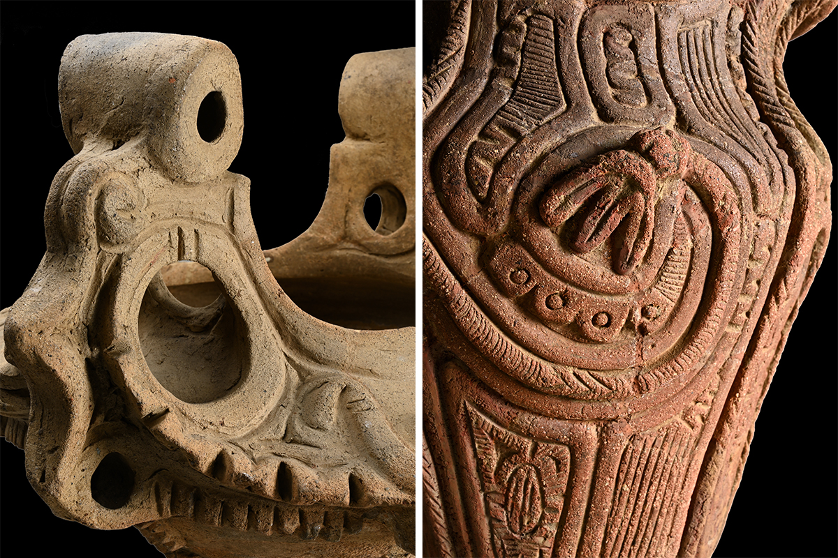 牙形勾玉 勾玉 -1- 土偶の世界 東京国立 縄文期 牙を模した