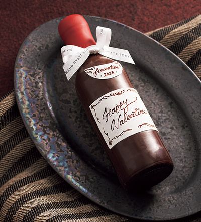 グランド ハイアット 東京 ワインボトル チョコレート