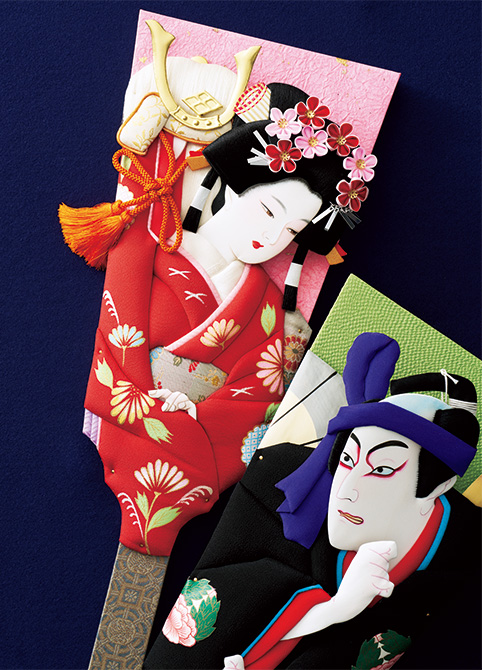 ◇押し絵 浮世絵の花魁 【公式通販】