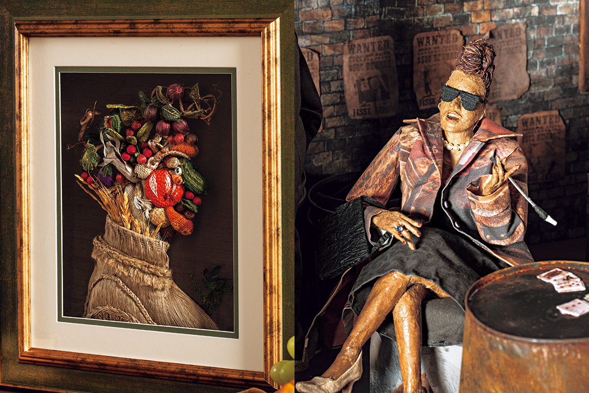 片岡球子「三国峠の富士」油彩 F3号 肉筆 サインあり 片岡球子「三国峠