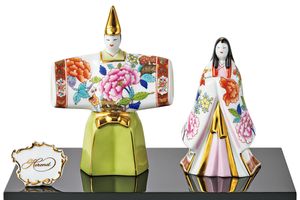 【お雛様のモダンスタイリング】色彩が豊かで、お手入れも楽な「陶磁器雛」のすすめ