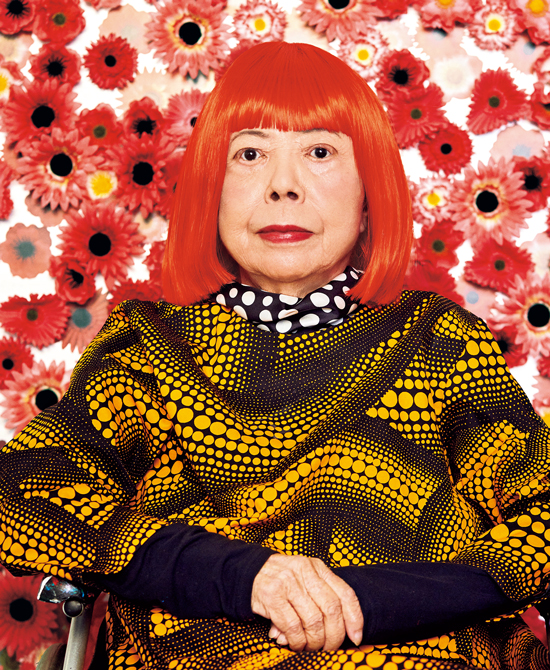日本各地から海外まで──草間彌生の花と作品に会いに行く | 家庭画報