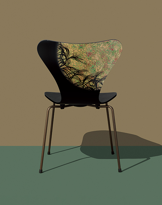 香川漆芸×フリッツ・ハンセン］世にも美しい“漆モダン”な椅子 | 家庭画