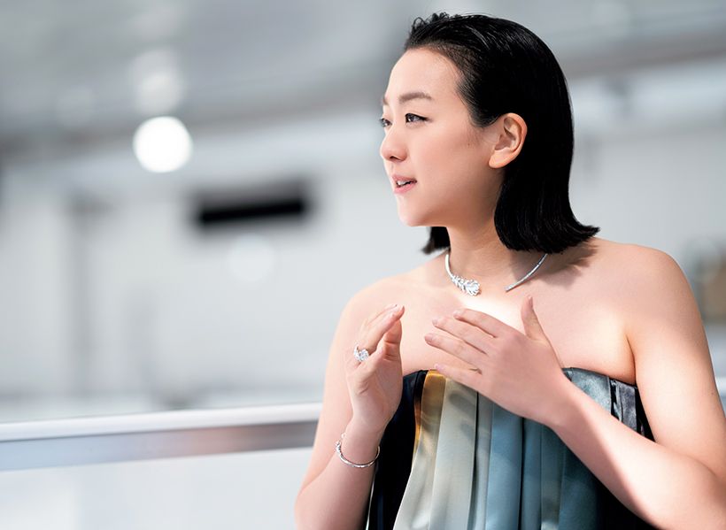 MAO RINKへの思いを語る浅田さん。