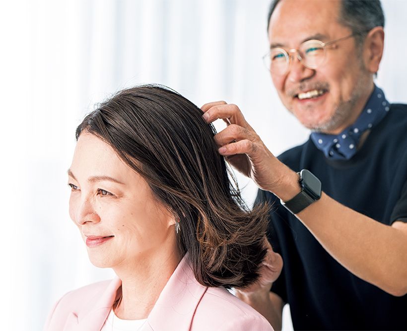 「“守り”に入らず、楽しむ姿勢が大切。髪に自信がもてると、お洒落の偏差値がどんどん上がります」